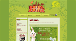 Desktop Screenshot of harrymalter.be